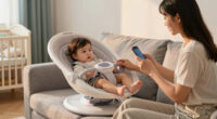 9 Best App Controlled Baby Swings for Small Spaces in 2026
