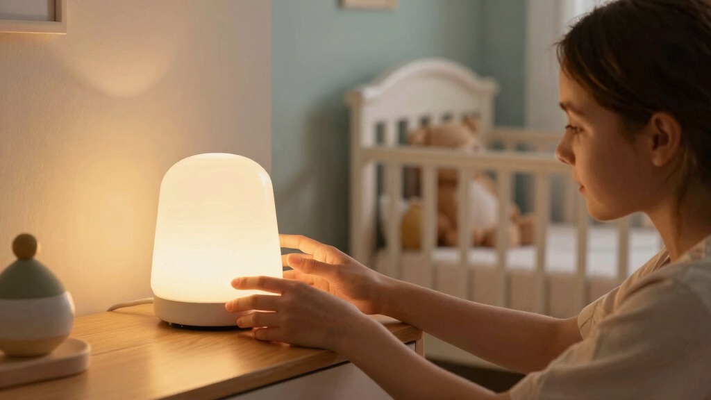 Choosing a Nursery Night Light: Brightness, Color, Placement
