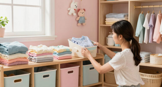 How to Organize a Nursery Closet That Stays Organized