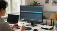 Non-WiFi Monitor Static and Dropouts: Causes and Fixes
