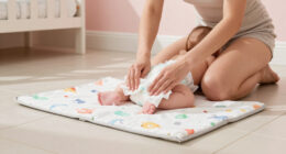 9 Best Wipeable Changing Pads for Messy Diaper Changes in 2026