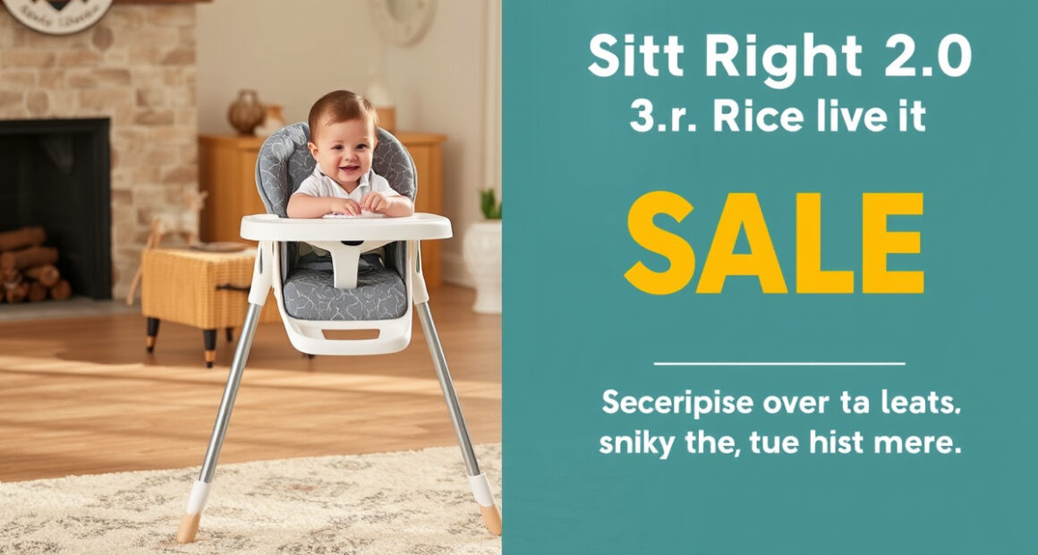 Baby Trend Sit Right 2.0 3-in-1 High Chair: September Baby Sale Deal Watch
