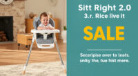 Baby Trend Sit Right 2.0 3-in-1 High Chair: September Baby Sale Deal Watch