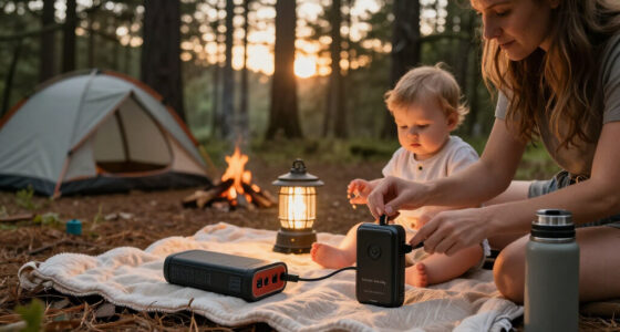 Camping With a Baby: Power Banks and Off-Grid Tech