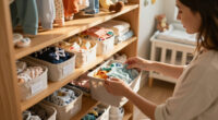 Closet Organization for Fast-Growing Baby Sizes