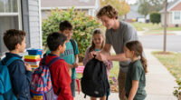 Jordan Walsh Helps Kids Gear Up For School As He Gears Up For Year 4