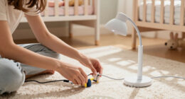 Nursery Cord Management: Taming Monitor and Lamp Cables