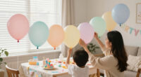 PartyWoo Pastel Balloons 100Pcs Pastel Rainbow Balloons 12 Inch | Baby Shower Gender Reveal Engagement Bachelorette Easter Bridal Anniversar
