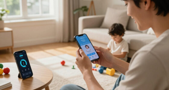 Sharing Wearable Data Between Two Parent Phones
