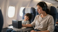 Sound Machines on an Airplane: Etiquette and Practicalities