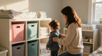 Upstairs and Downstairs Changing Stations: Duplicate or Centralize