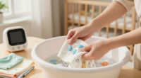 Washing Baby Wearables: Sensors, Fabrics and Drying